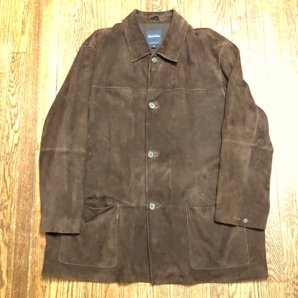 Brooks Brothers Lamb Suede Coat